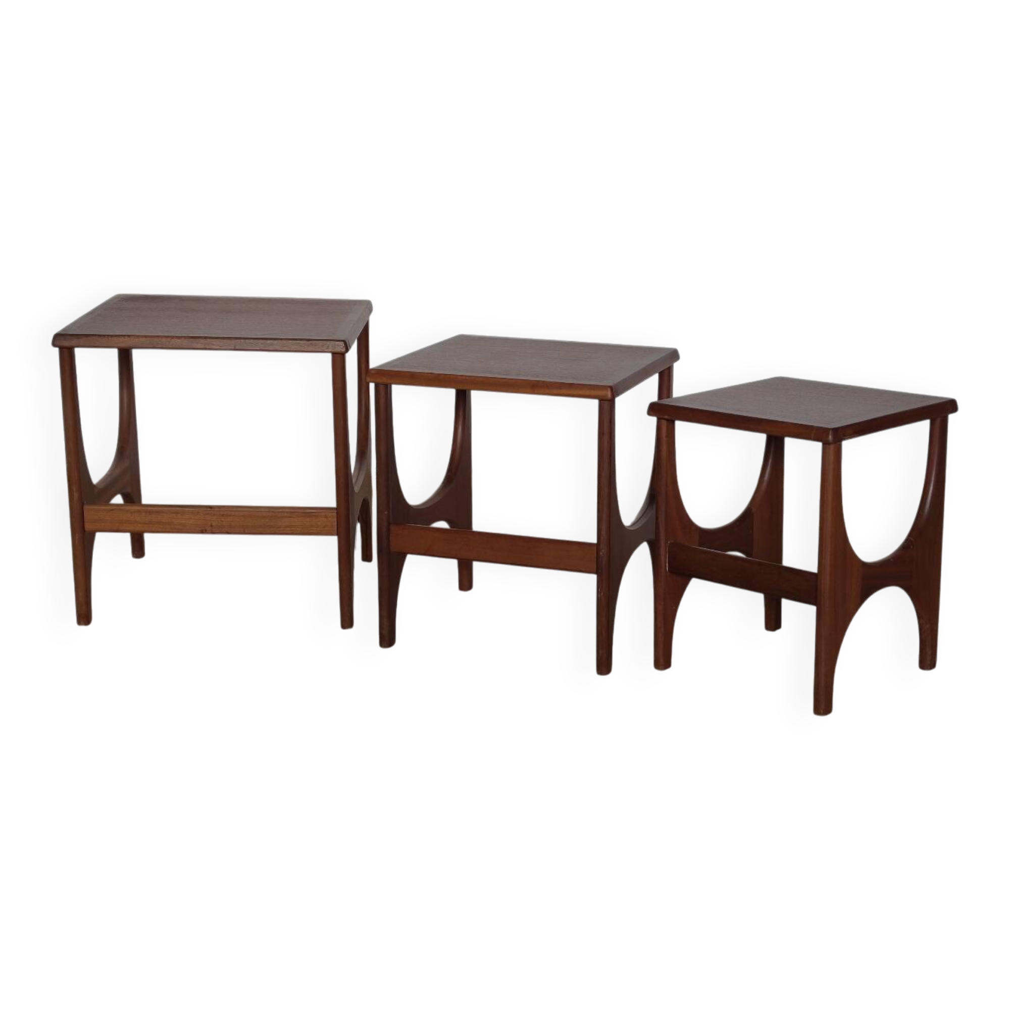 Vintage mid-century nesting tables