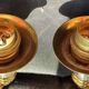 Pair of bronze and glass/neoclassical wall lamps