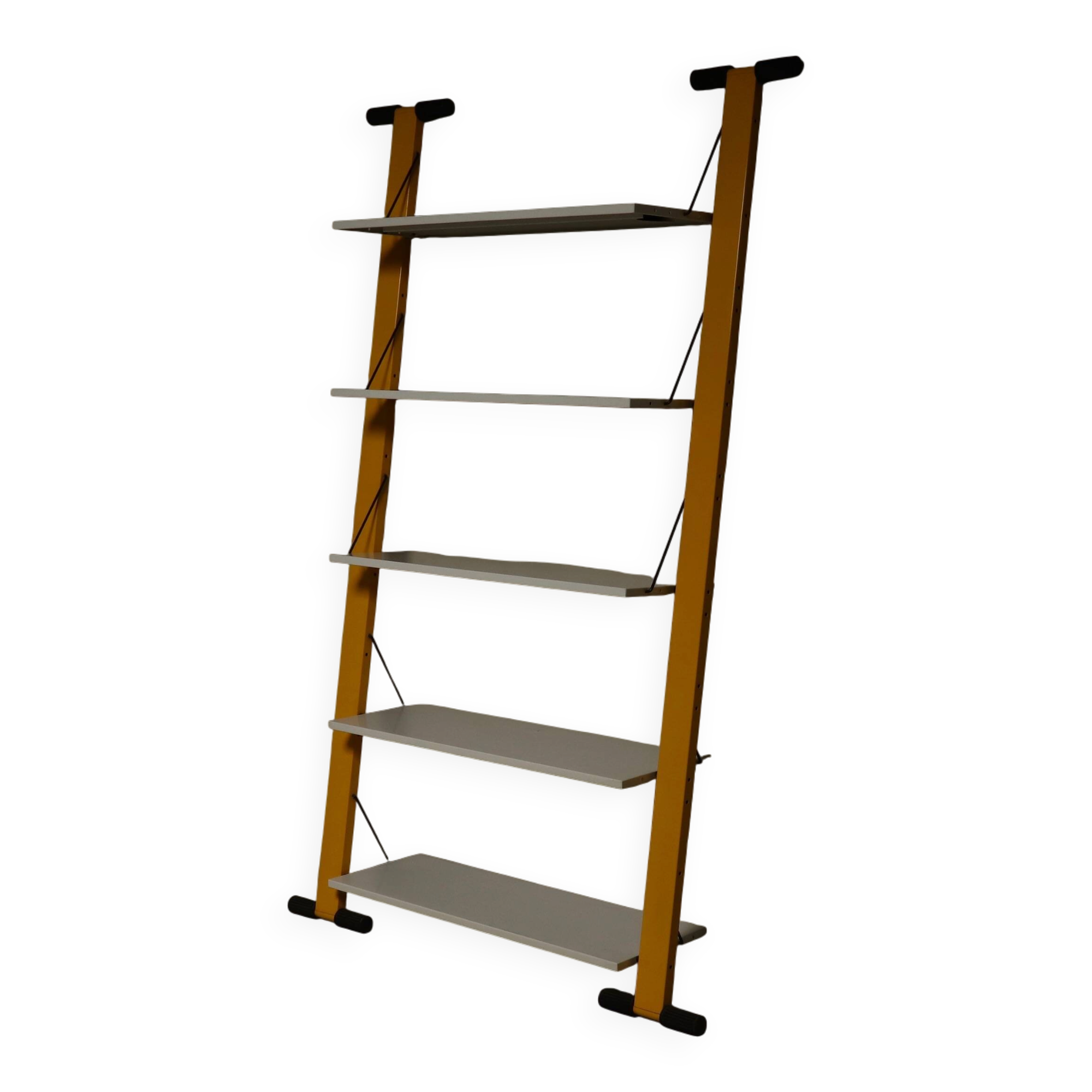 Post Modern Graffiti Wall Unit by Rodney Kinsman for Bieffeplast 1980s