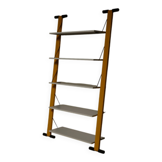 Post Modern Graffiti Wall Unit by Rodney Kinsman for Bieffeplast 1980s