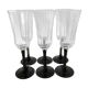 6 champagne flutes arcopal luminarc octime