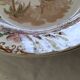 Longwy earthenware serving dish or soup plate, "Cyprus"
