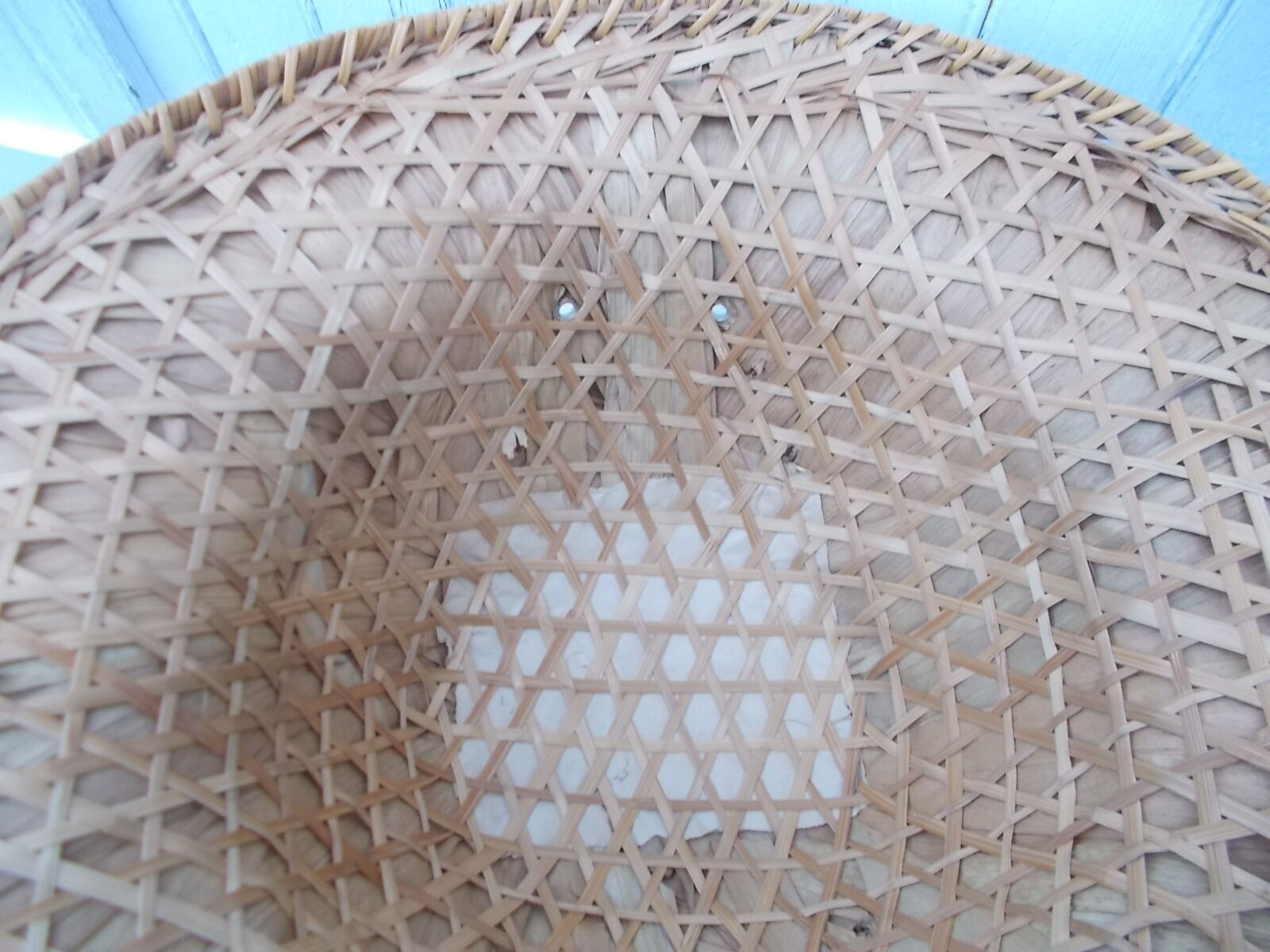 Colonial-style Asian straw hat