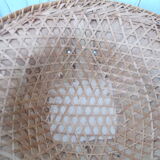 Chapeau asiatique style colonial en paille