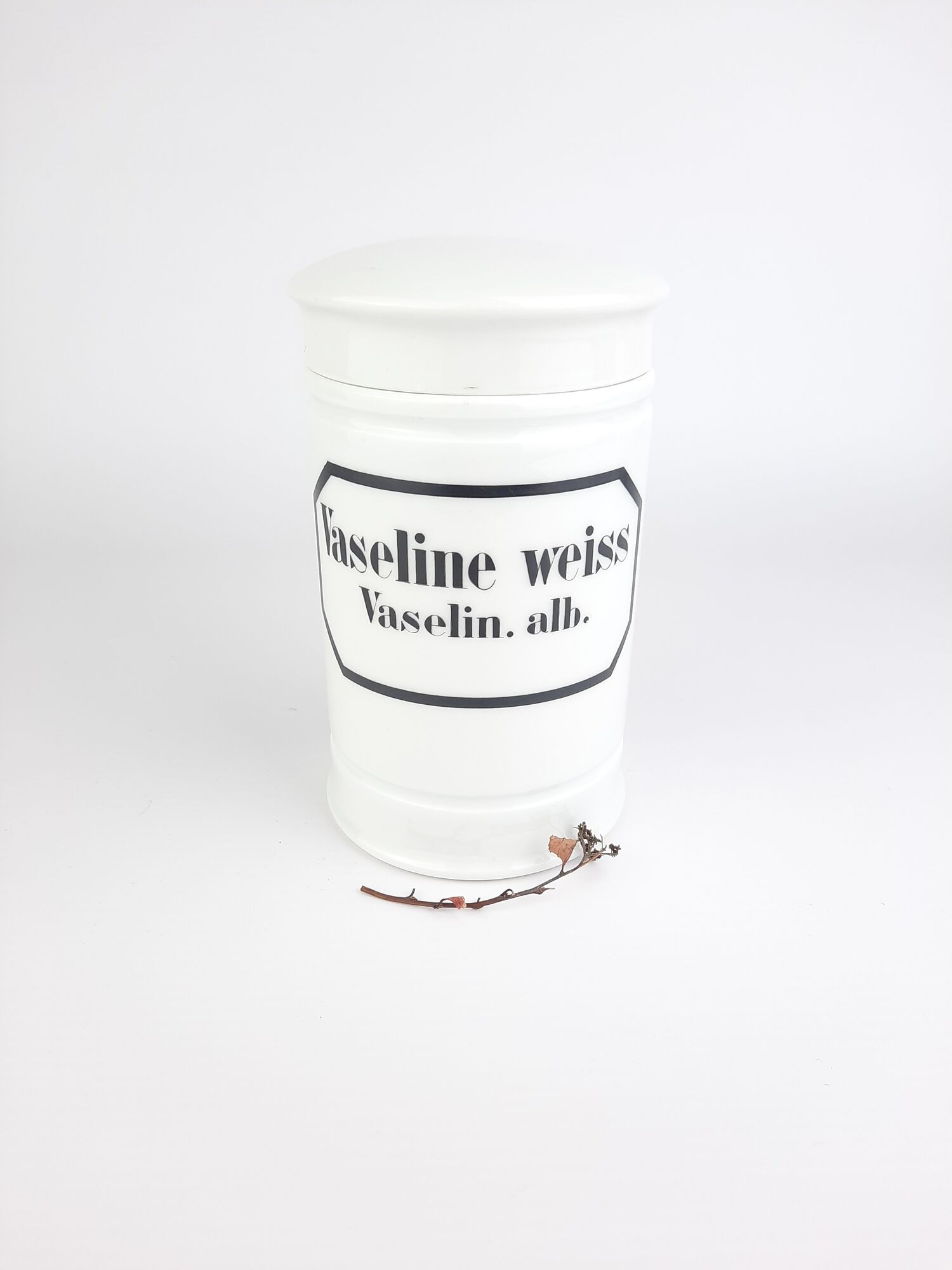 Porcelain apothecary jars