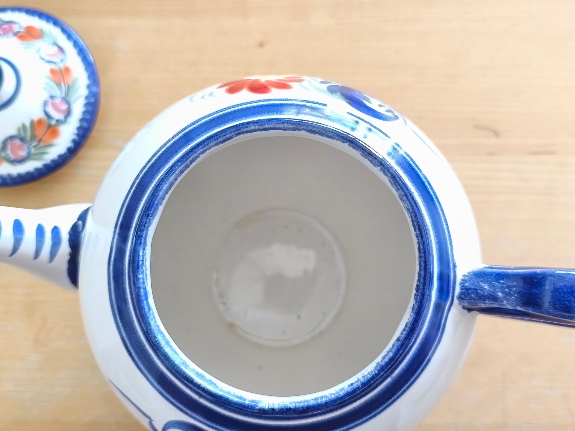 Teapot or coffee pot Henriot Quimper
