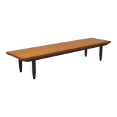 Teak sideboard, low Danish console, 1970s