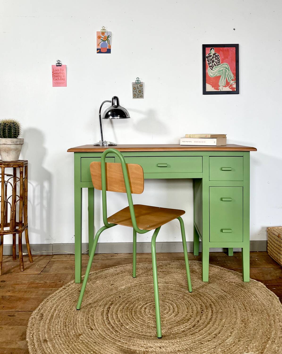 Children's desk and chair
