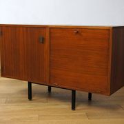Small Enfilade Jacqueline Lecoq & Antoine Philippon in Vintage Mahogany 1960