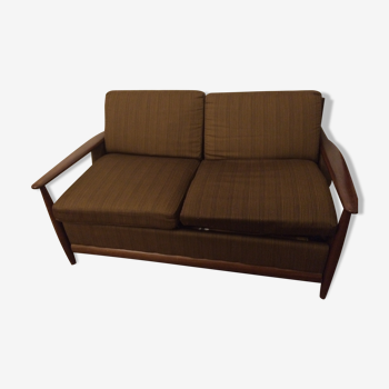 Vintage convertible sofa