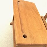 Miniature wooden desk for dolls