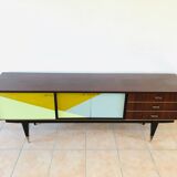 Vintage graphic sideboard 1965