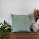 Berber Sabra green cushion in cactus silk