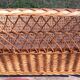Banc coffre d' enfant en osier
