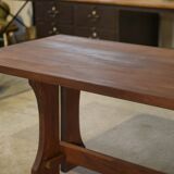 Brutalist beech table from the 1950s.