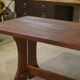 Brutalist beech table from the 1950s.