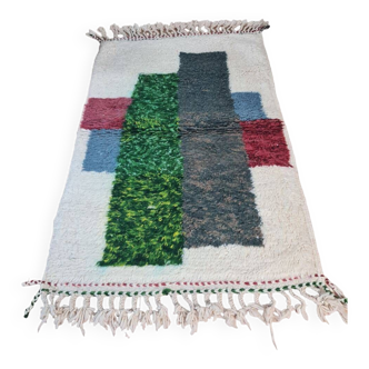 Handmade wool Berber rug 150 x 100 CM