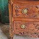 18th century provencal chest of drawers with openwork cross-borders in nyer