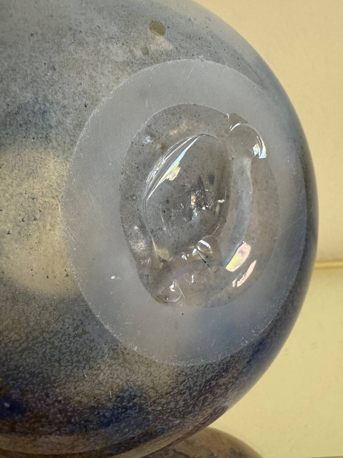 Murano glass vase from the 80s