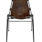 Chaise Les Arcs Cognac Design Dal Vera Mid Century