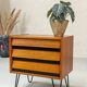 Vintage Teak Mid Century Chest of Drawers, Lowboard, Sideboard