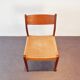 Vintage lounge chairs with rope seats