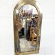 Urdu mirror in solid brass