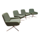 Chaises lounge pivotantes Coco en design danois Busk & Hertzog