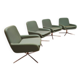 Chaises lounge pivotantes Coco en design danois Busk & Hertzog