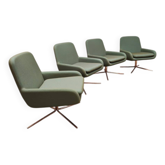 Danish design Coco swivel lounge chairs Busk & Hertzog