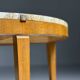 Table basse en marbre travertin