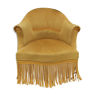 Fringed toad chair