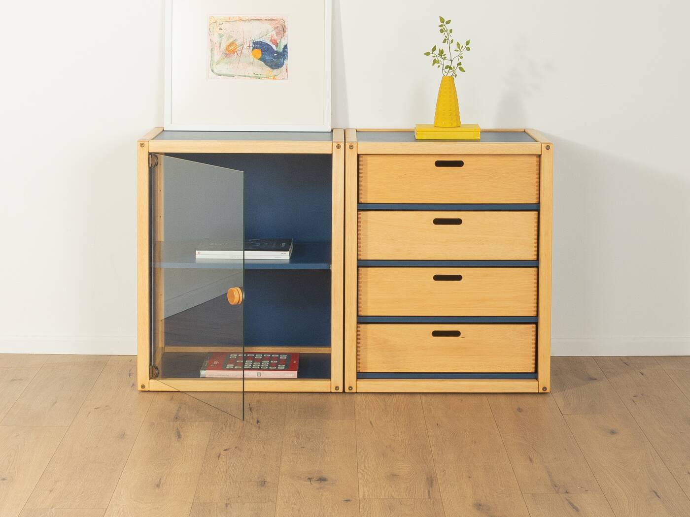 Two-piece modular profile system from the 1970s by Flötotto
