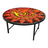 1950s ceramic coffee table
