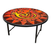 1950s ceramic coffee table