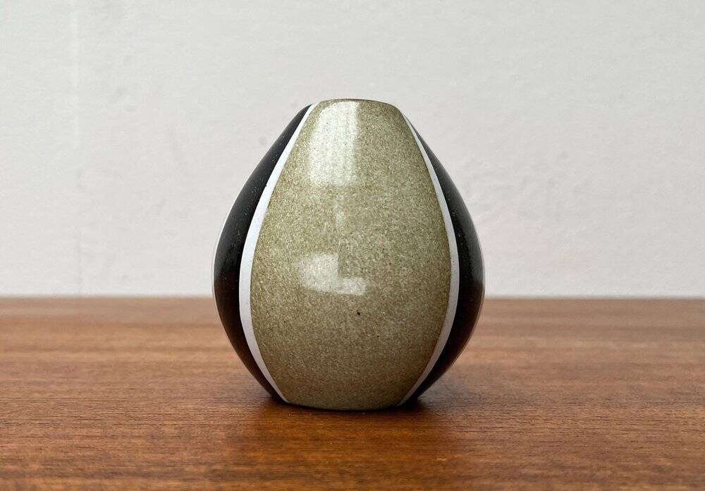 German ceramic vase from the mid-century by Krösselbach Keramik, 1960s.
