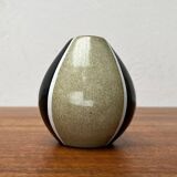 German ceramic vase from the mid-century by Krösselbach Keramik, 1960s.