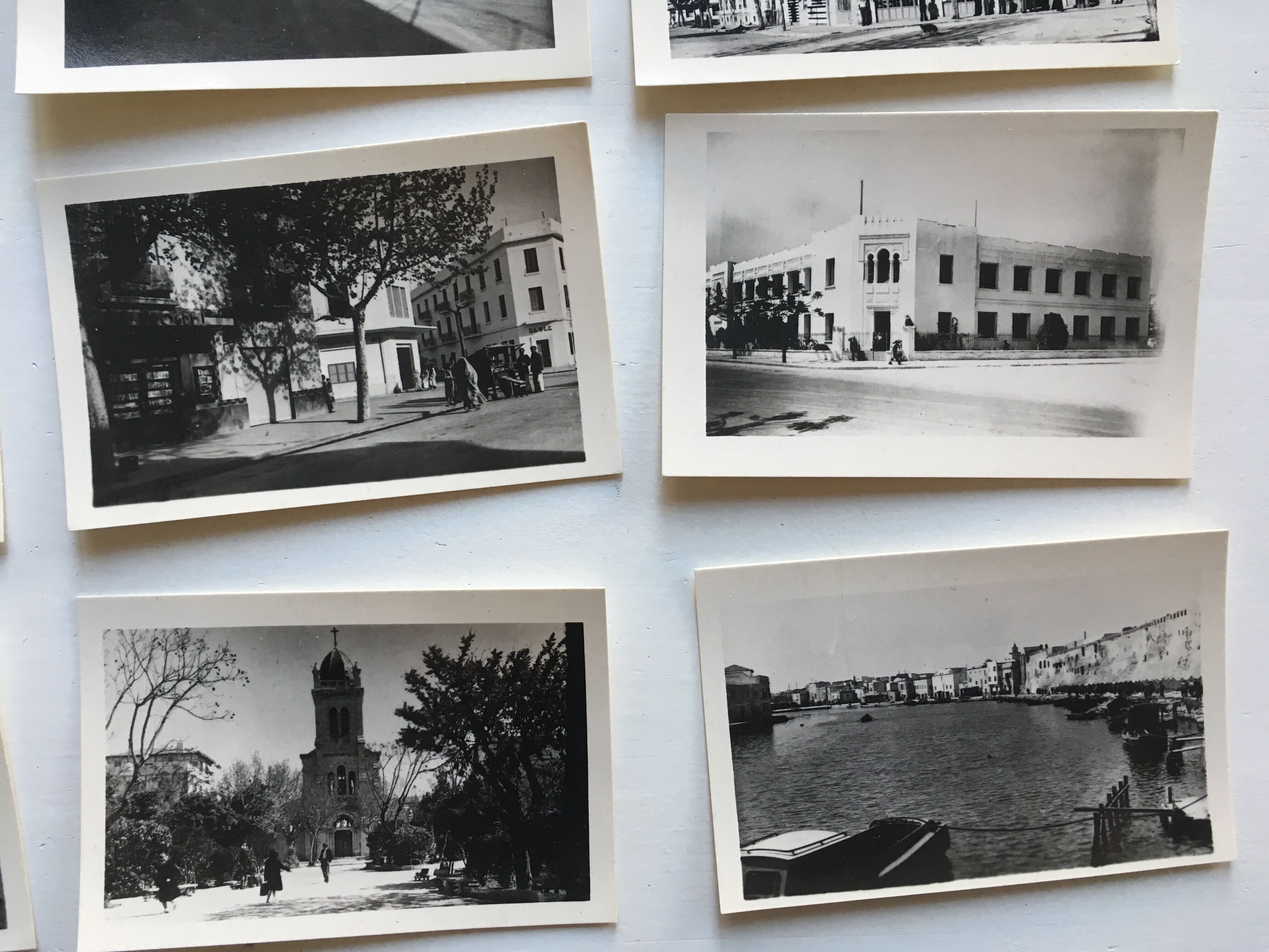 Set of 12 film photos of Casablanca 30s