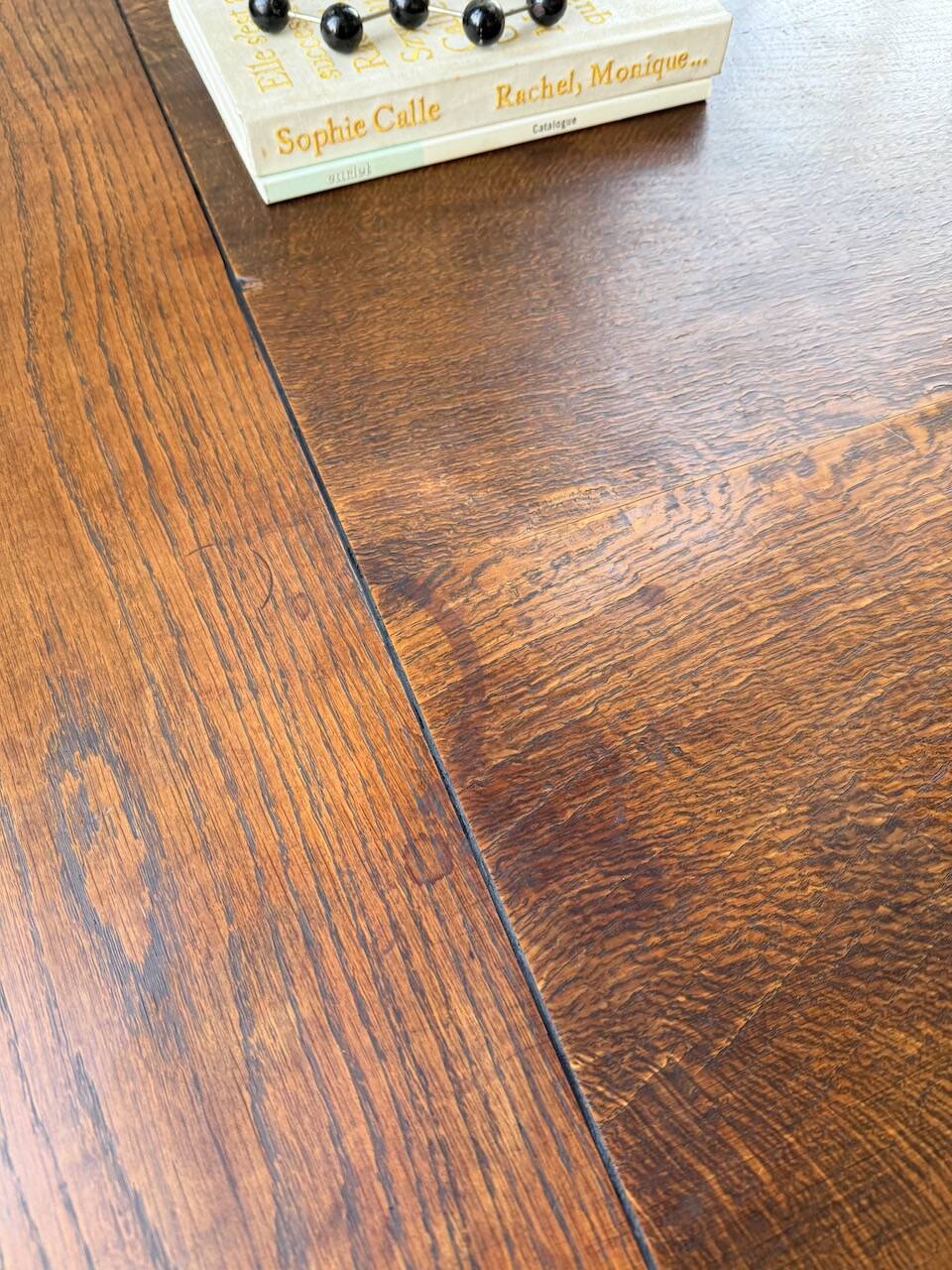 Dudouyt oak dining table 1940