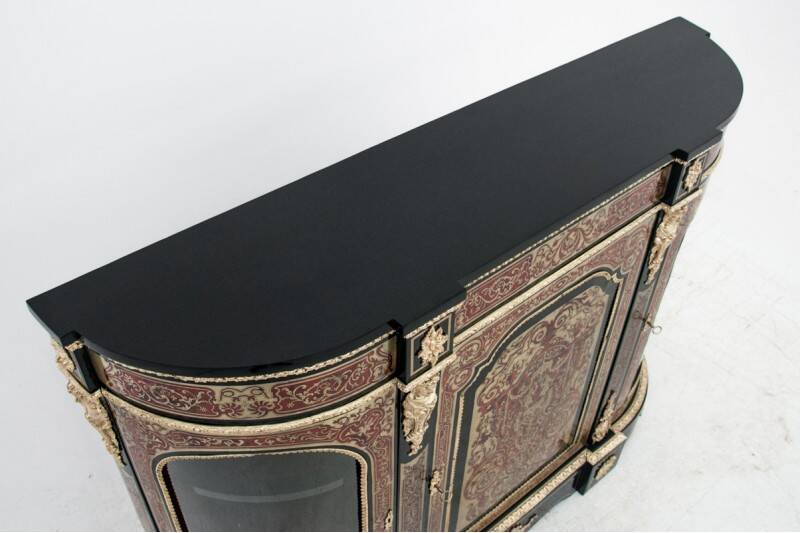 Boulle cabinet, France, circa 1860