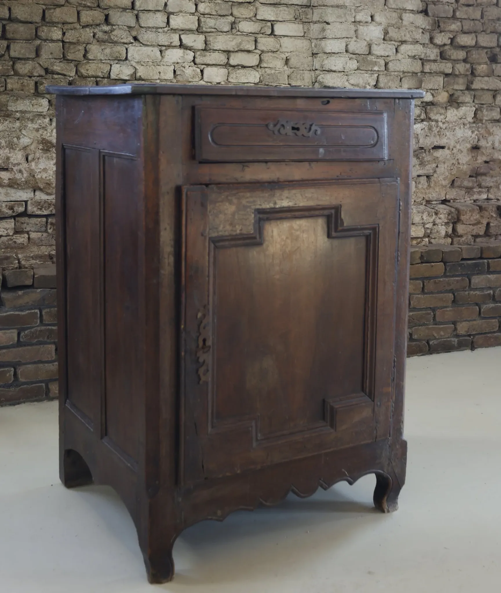 18th century French provincial confiturier cabinet
