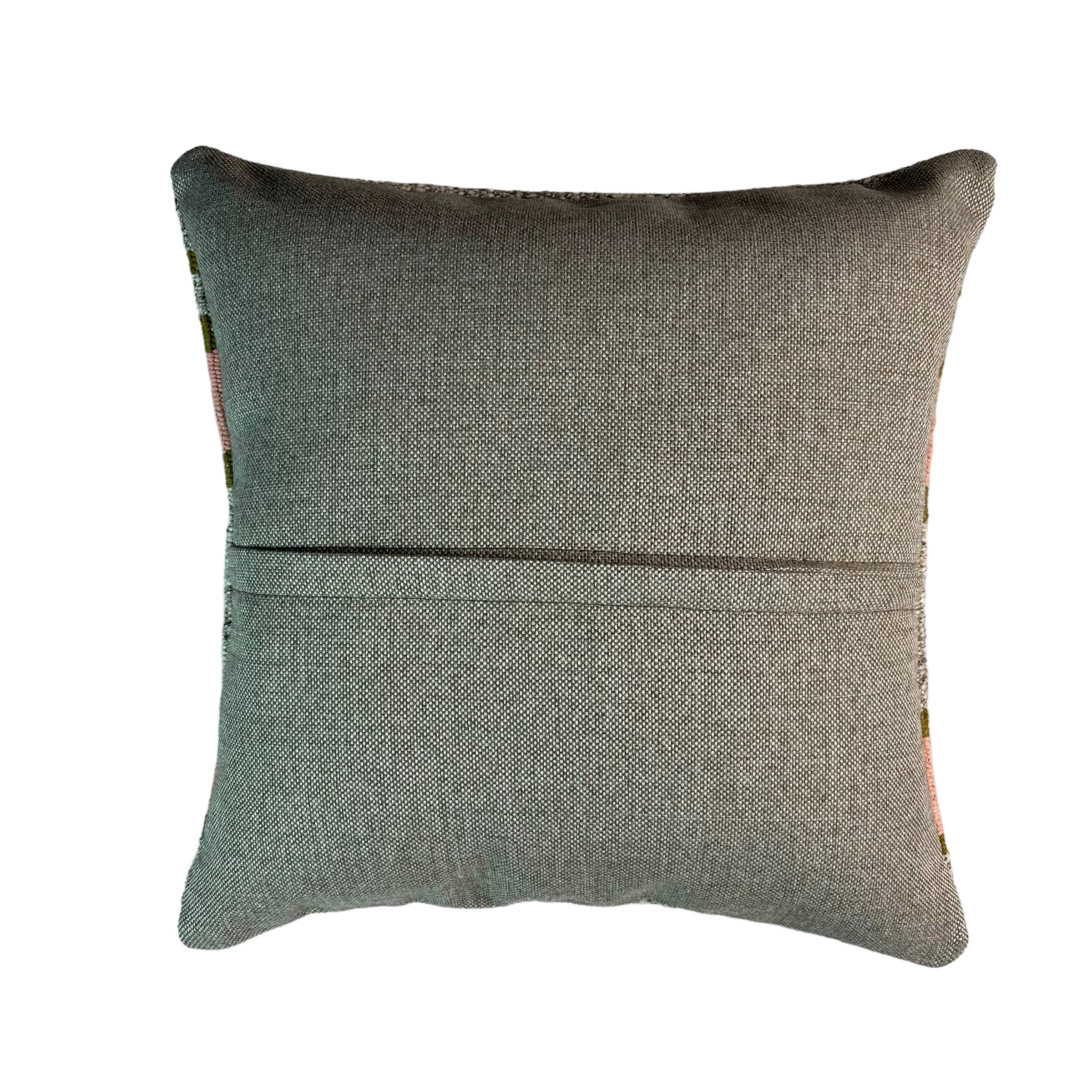 Vintage turkish kilim cushion cover 40 x 40 cm