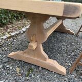 Table monastère décapée
