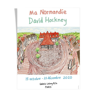 Poster David Hockney, My Normandy