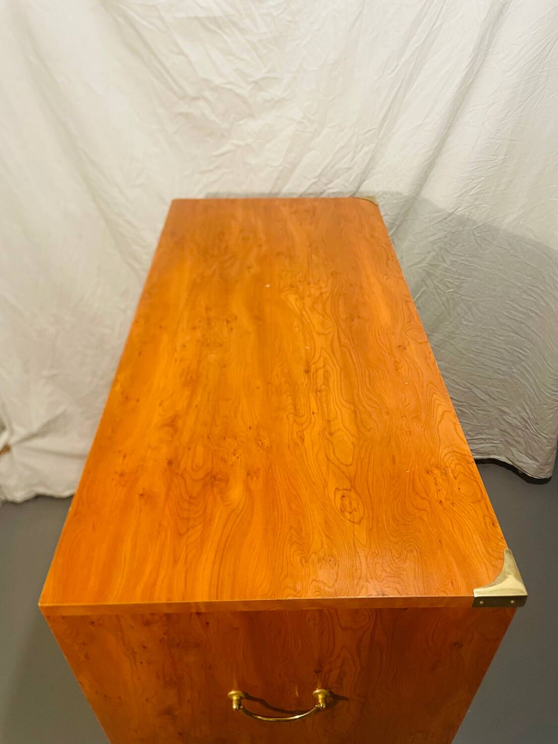 Marine chest of drawers Gautier 1991 furniture with brass handles