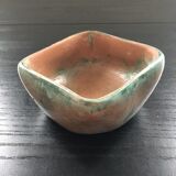 Patinated salt jar