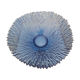 Saladier en verre bleu