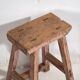 Tabouret ancien à patine rose (c.1900) #8