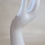 Baguier, vase vintage en forme de main