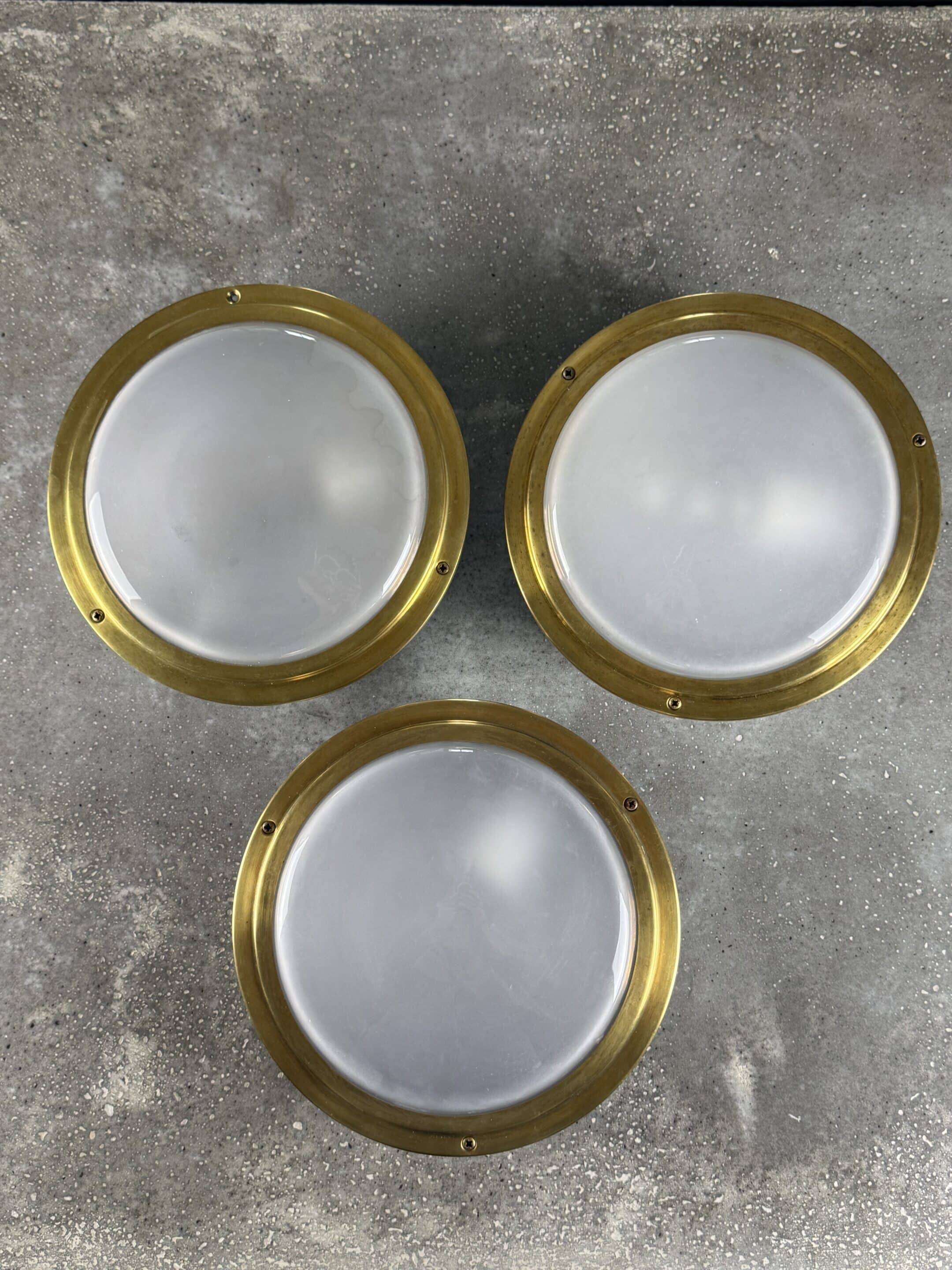 Vintage Louis Poulsen “Waggon” wall lights, 1960s